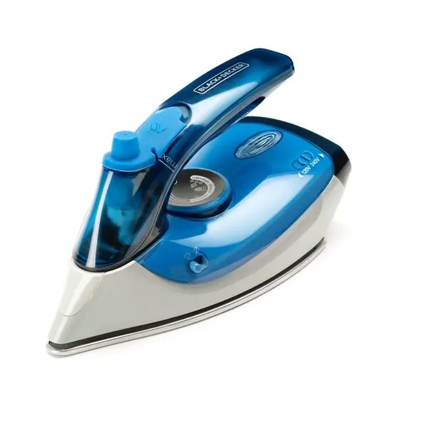Black & Decker Fier de calcat Black & Decker BXIR1000E, 1000W, Albastru-argintiu
