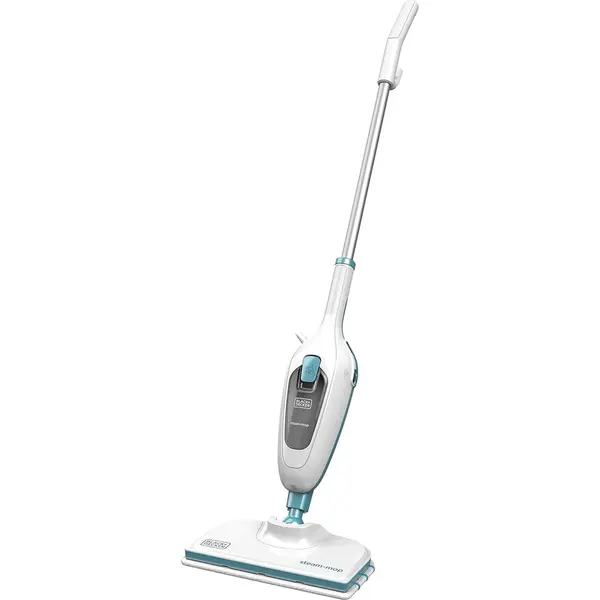 Black & Decker Mop cu abur Black Decker FSM13E1-QS, 0.38l, 1300 W, Alb-Verde