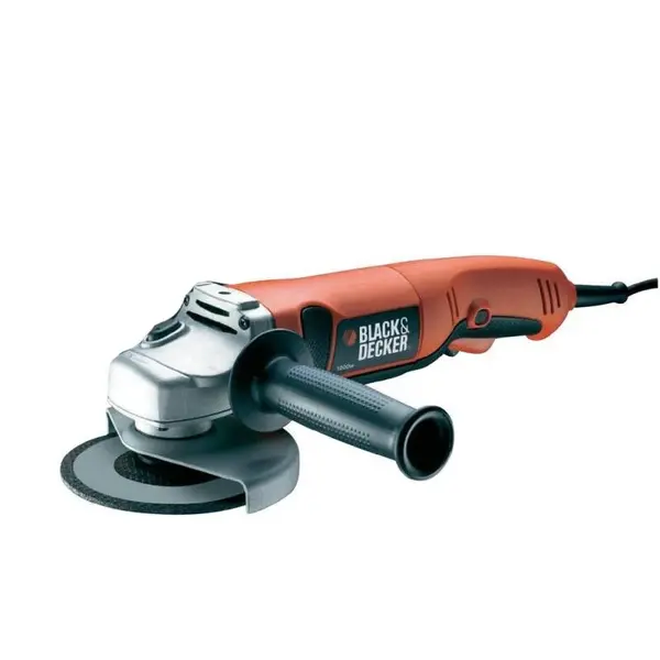 Black & Decker Polizor unghiular-flex Black & Decker, KG1202K 1200 W, 125 mm, 11000 RPM, Negru-Portocaliu