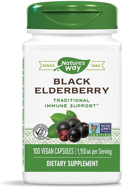 Black Elderberry, 100 capsule, Nature's Way