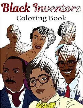 Black Inventors Coloring Book: Adult Colouring Fun, Black History, Stress Relief Relaxation and Escape, Paperback/Aryla Publishing