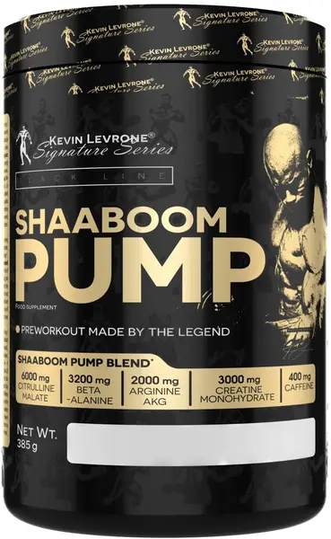 Black Line Shaaboom Pump, struguri, 385 g, Kevin Levrone