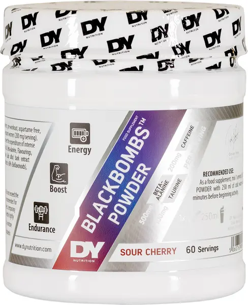 BlackBombs Powder, vișin, 300 g, Dorian Yates Nutrition