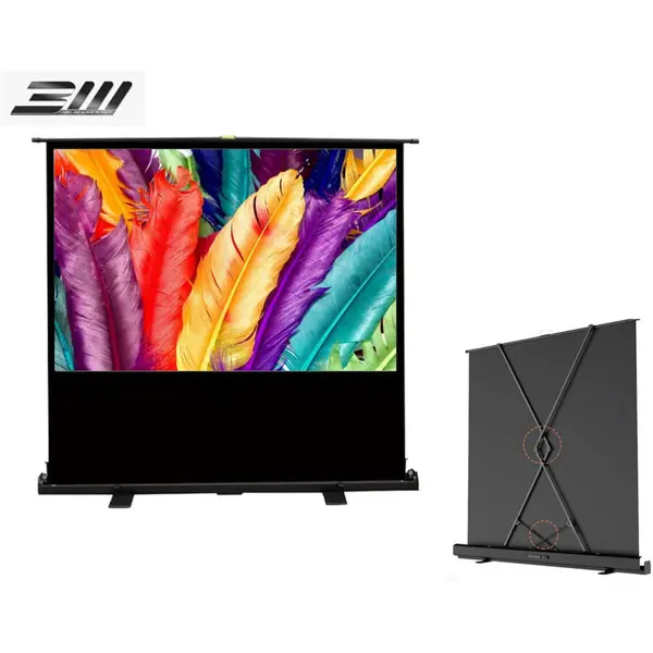 Blackmount Ecran de proiectie Portabil Pull-Up Blackmount, 110, vizibil 244 x 137 cm, Format 16:9