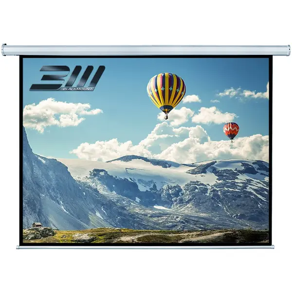 Blackmount Ecran proiectie electric perete/tavan Blackmount, marime vizibila 240cm X 180 cm cu telecomanda