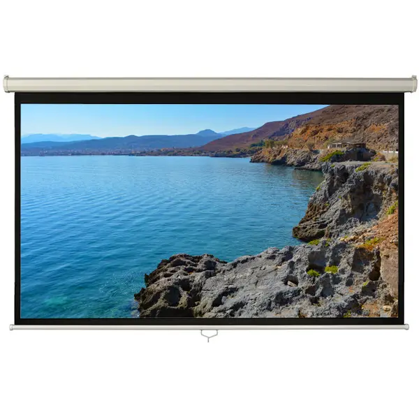 Blackmount Ecran proiectie manual Blackmount, perete/tavan, 200 x 113 cm, format 16:9
