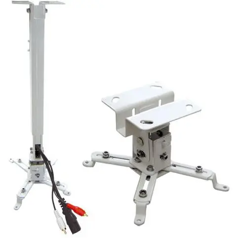 Blackmount Suport videoproiector tavan eatv2 alb reglabil 43-65 cm