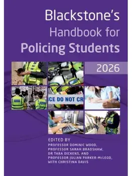 Blackstone's Handbook for Policing Students 2026. 19 Revised edition, Paperback/***