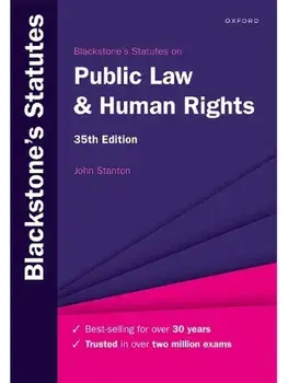 Blackstone's Statutes on Public Law & Human Rights. 35 Revised edition, Paperback/***