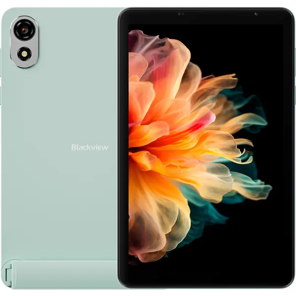 Blackview Tableta Blackview Zeno 1, Procesor Unisoc Tiger T615 Octa-core, Ecran HD IPS 8, 4GB RAM, 64GB Flash, Camera 8MP, AI integrat, Wi-Fi, Bluetooth, 4G, Dual SIM, Android 15, Verde