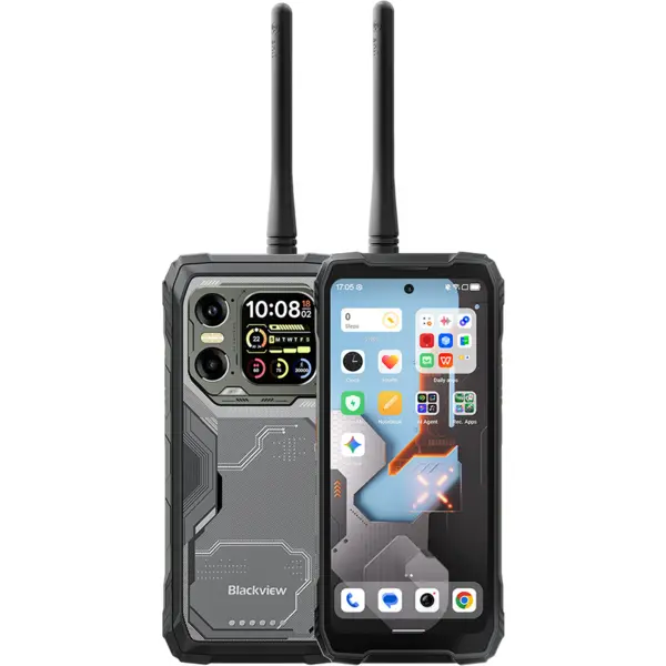 Blackview Telefon Blackview XPLORE 1 Walkie-talkie Rugged, 6.78 FHD 120Hz, Dimensity 7050, 12GB/256GB, 64MP Night Vision, 20000mAh, 5G, Negru
