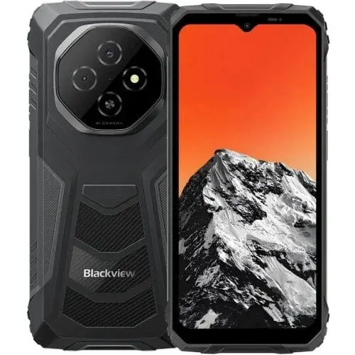Blackview Telefon mobil Blackview, 4G LTE, 4GB RAM, 128GB, Dual SIM, Unisoc T615 Octa-core, 1,8 GHz, Negru