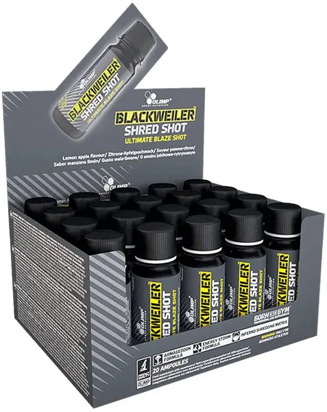 Blackweiler Shred Shots Box, citrice, 20 shoturi, Olimp