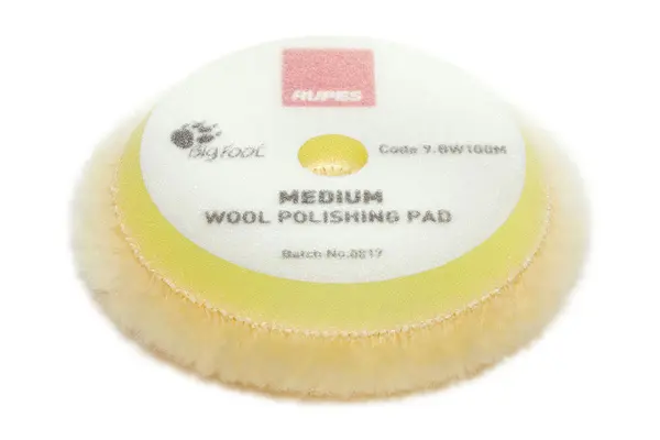 Blana polish orbitala, fin galben, 75mm, RUPES
