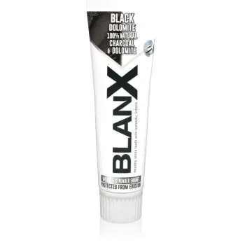 BlanX Black Dolomite pasta de dinti pentru albire cu cărbune activ