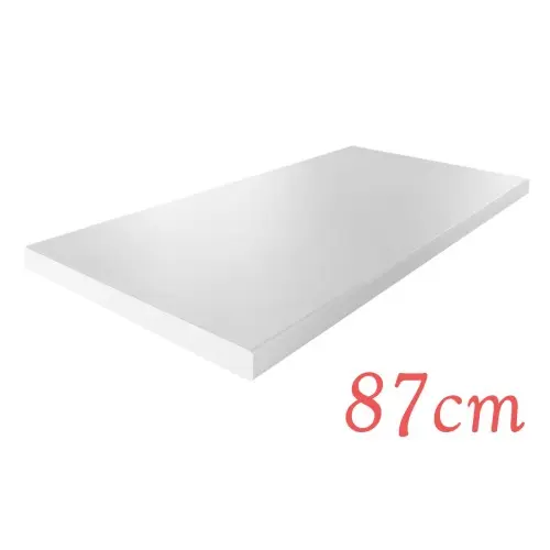 Blat atermic culoare Alb 87 cm