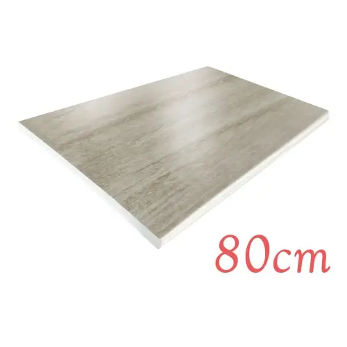 Blat atermic culoare Travertin 80 cm