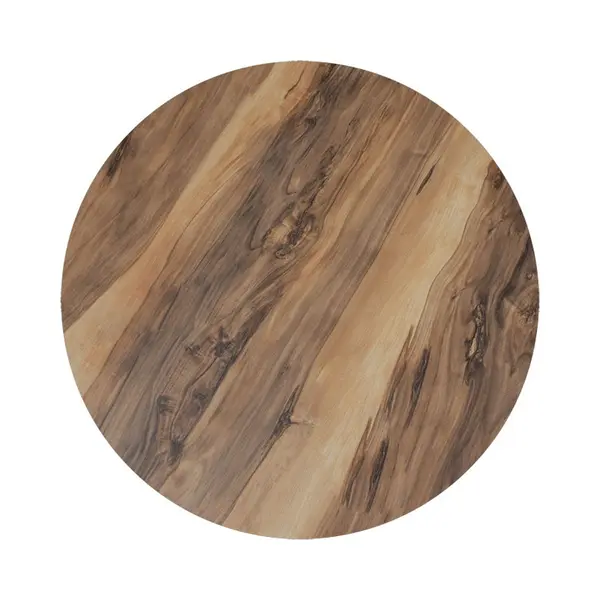 Blat de masa Rotund, Noble, Nuc, 60x60x2.5 cm
