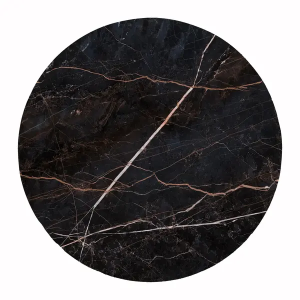 Blat masa HPL RELVAR MARBLE Ø120 CM - Negru