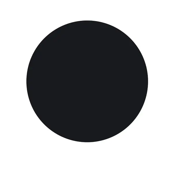 Blat masa HPL VORGAYS 1 UNI Ø69 CM - Negru
