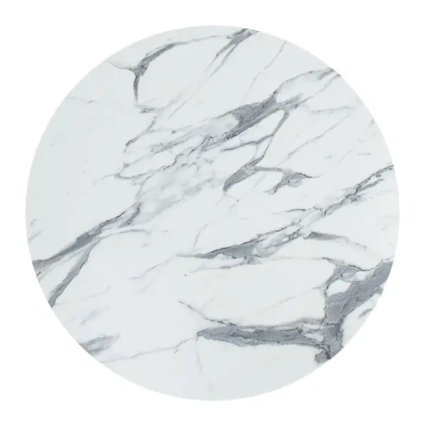 Blat masa rotund Solace B Pako World Alb 70x70x2.5 cm