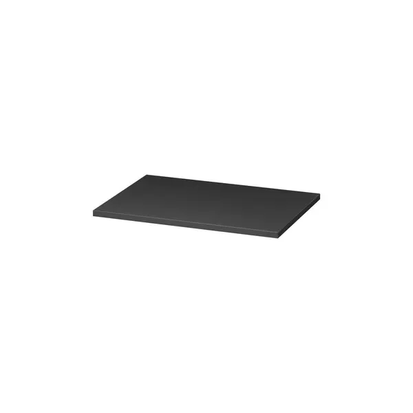Blat pentru mobilier baie 100 cm, negru mat, Cersanit Tirso