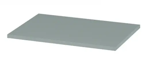 Blat pentru mobilier baie 80 cm, fiord mat, Cersanit Tirso