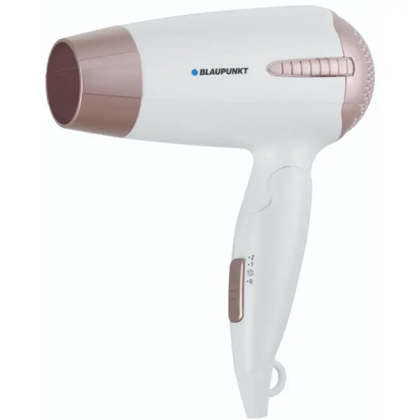 Blaupunkt Uscator de par, Blaupunkt, 1200 W, Control al temperaturii pe 3 nivele, Alb, Roz