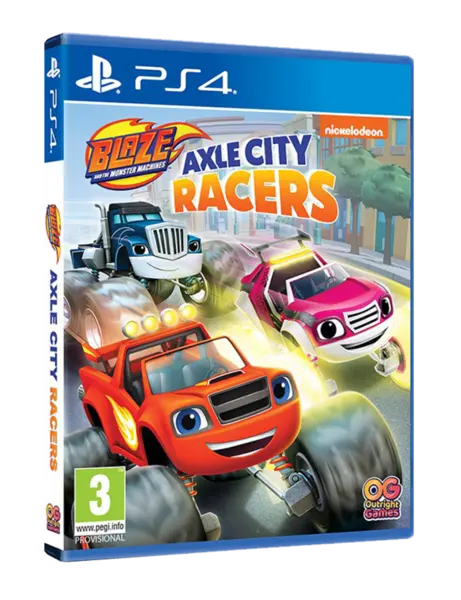 Blaze and the Monster Machines Axle City Racers Плейстейшън 4