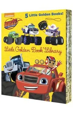 Blaze and the Monster Machines Little Golden Book Library (Blaze and the Monster Machines): Five of Nickeoldeon's Blaze and the Monster Machines Littl - Various