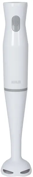 Blender de mana Muhler - MB-213, 200W, 1 viteza, alb/gri