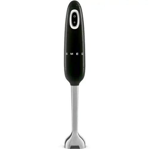 Blender de mana SMEG HBF11BLEU, 700 W, Viteza variabila, Functie Turbo (Negru)