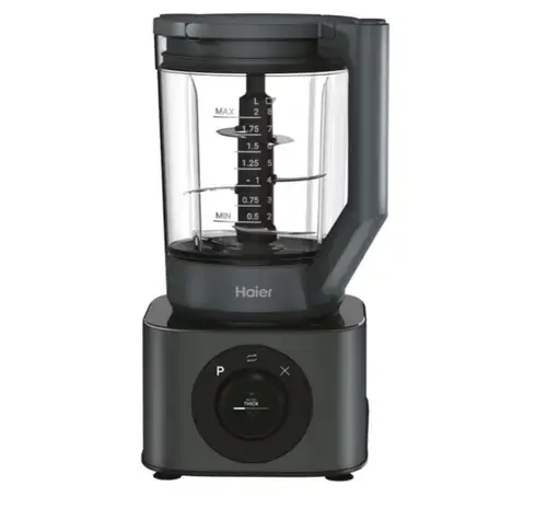 Blender de masa HAIER I-Master Series 7 HBL7W5 011, 6 programe, 10 viteze, 2 l, Display LCD, 6000-13000 rpm (Gri)