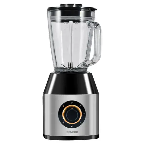 Blender de masa Sencor SBL4872BK, 1250 W, 24000 RPM, 1.5 l, 5 viteze + Pulse (Negru/Inox)