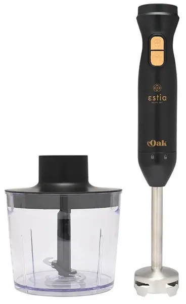 Blender Estia - Oak, 800W, 2 viteze, negru
