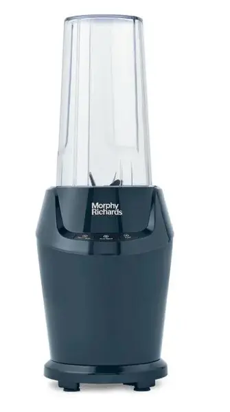 Blender Morphy Richards Compact MUC-BKS2V, 1000 W, Pahar 0.7 l si 0.5 l, Turbo, 3 presetari (Albastru)