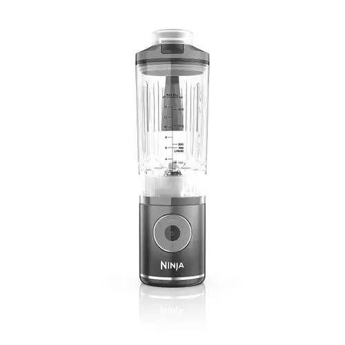 Blender portabil Ninja Blast Max BC251EUGY, capacitate 570 ml, 3 programe, tehnologie Auto-iQ (Gri)