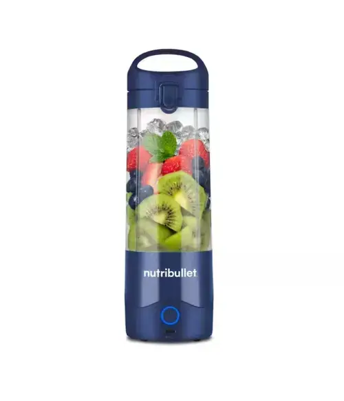 Blender portabil NUTRIBULLET NBP003NBL, 0.475l, 1 treapta viteza, USB-C (Albastru)