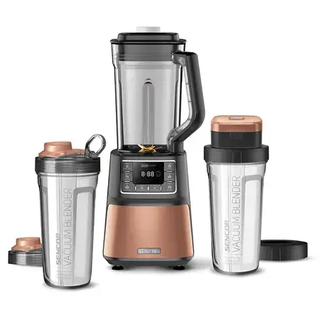 Blender Sencor SBU7876GD, 1500 W, 7 programe, Cana 1.5 L, Cupa blender 0.7 l, 28.000 RPM (Auriu)