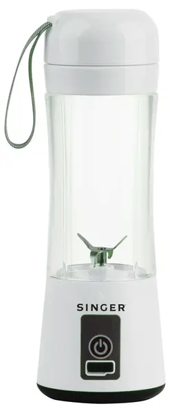 Blender Singer - Juicy PB 138WH, 0,380 l, 1 treaptă, 100W, alb