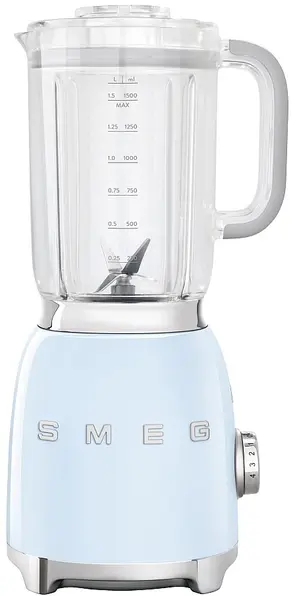 Blender Smeg - BLF03PBEU, 1.5 l, 4 viteze, 800W, albastru