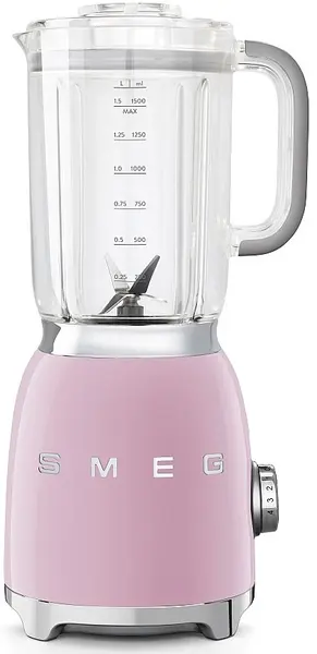 Blender Smeg - BLF03PKEU, 1.5 l, 4 viteze, 800W, roz