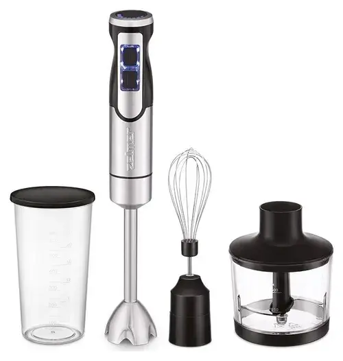 Blender Zelmer ZHB6000 Smart, 1500 W, 0.8 l, Recipient amestecare 0.5 l (Negru/Argintiu)