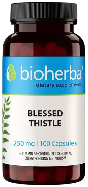 Blessed Thistle, 250 mg, 100 capsule, Bioherba