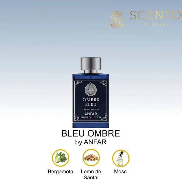 Bleu Ombre by ANFAR, extract de parfum, barbati, 50ML - Original Dubai