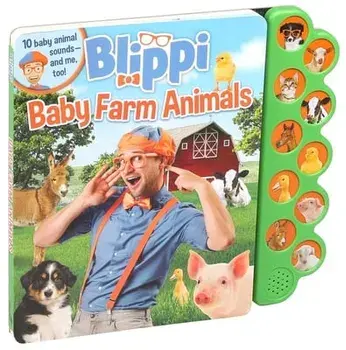 Blippi: Baby Farm Animals, Board book/***
