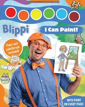 Blippi: I Can Paint!, Paperback/Editors Of Studio Fun International