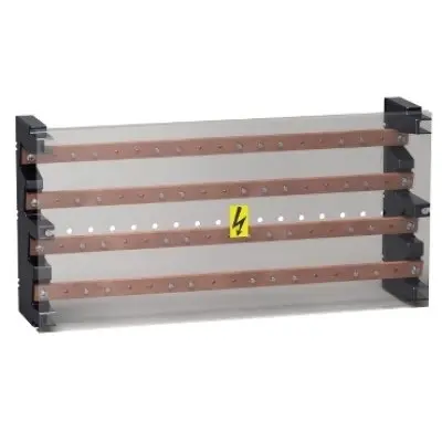Bloc de distributie tetrapolar Linergy BS Schneider LVS04053, 250A, 4P, 52 gauri