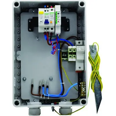 Bloc de masura si protectie monofazat cu diferential si DPSM-MN, 300mA, 32A Comtec PF0019-00066