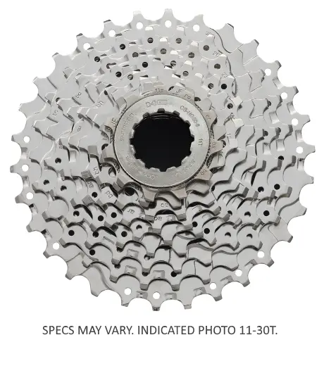 Bloc De Pinioane Pe Caseta Shimano Cs-Hg50-9, 9 Vit., Nichelat 12-13-14-15-17-19-21-23-25T, Ambalat Ind.